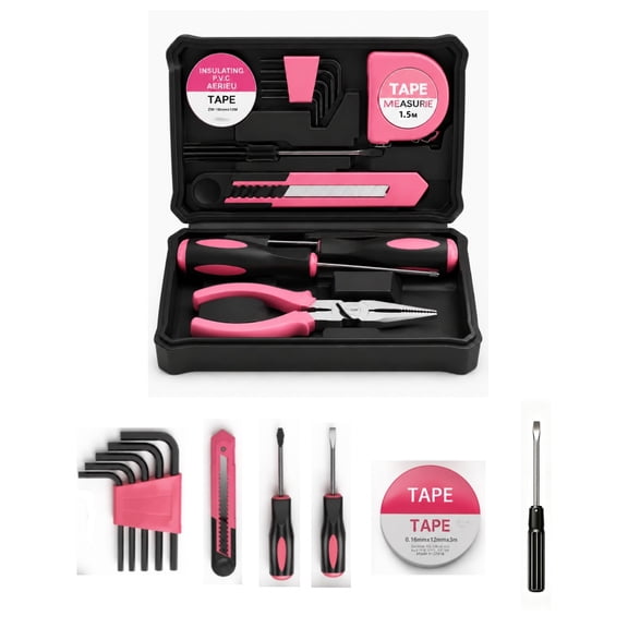 13pcs Industrial-Grade Multi-Functional Tool Set, Equipped with Reinforced Screwdrivers, Pliers, Hex Wrenches And Other Professional Tools. All Additions Can Be Neatly Stored in a Compact Toolbox. St