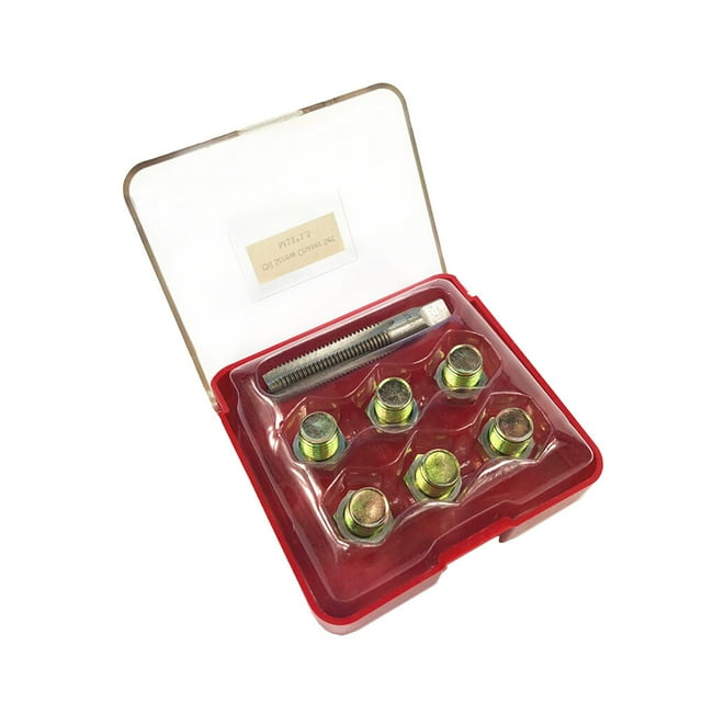 13pcs M13 X 1.5 Car Oil Pan Thread Repair Tool Auto Sump Drain Plug
