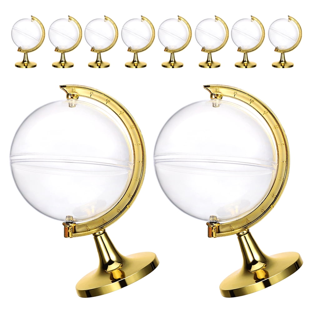 13pcs Miniature World Globe Candy Favor Containers Small Dessert Boxes ...