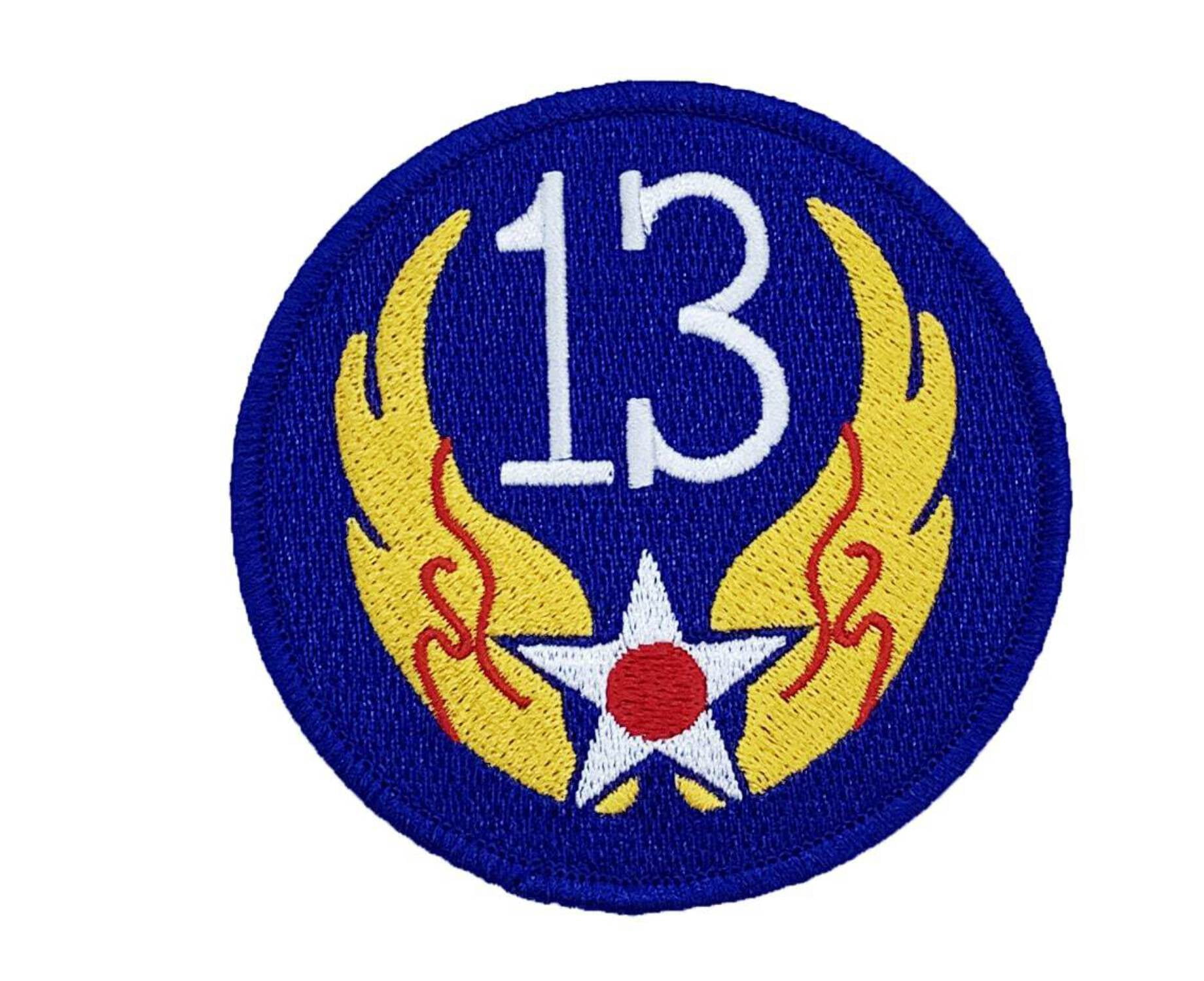 13th Air Force Patch – Plastic Backing/Sew On, 3.5 - Walmart.com