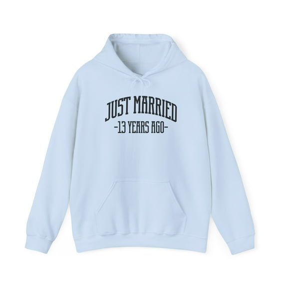 13th Anniversary 13 Years Wedding Married Hoodie, Gifts, Hooded Sweatshirt