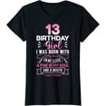 thumbnail image 1 of 13th Birthday 13 Years Girls Funny Teenager Birthday T-Shirt, 1 of 3