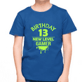thumbnail image 1 of 13th Birthday Boy Shirt 13 Year Old Birthday Shirt Gamer Shirt Birthday Shirt Boy 13th Birthday Gift, 1 of 8