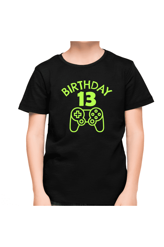 13th Birthday Boy Shirt Boy 13th Birthday Gamer Boy Birthday Gamer Shirts for Boys Birthday Shirt