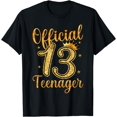 thumbnail image 1 of 13th Birthday Girls 13 Years Teen Teenager Birthday T-Shirt, 1 of 4