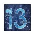 thumbnail image 1 of 13th Birthday Head Scarf, Polygon Effect Stars, Head Wrap, 3 Sizes, by Ambesonne, 1 of 2
