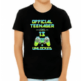 thumbnail image 1 of 13th Birthday Shirt Boy - Official Teenager Shirt Birthday Boy Shirt 13 Gift - Happy Birthday Shirt, 1 of 8