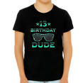 thumbnail image 1 of 13th Birthday Shirt Boy - Perfect Dude Shirt - Perfect Dude Merchandise - Birthday Boy Shirt 13, 1 of 8