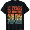 thumbnail image 1 of 13th Birthday Shirt Gift Girls Age 13 Thirteen Year Old Boys T-Shirt mens t shirt，black，women，funny，misfits，men，journey, 1 of 4