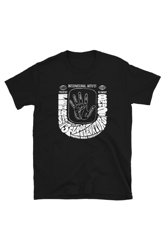 13th Floor Elevators T-Shirt, Roky Erickson Psychedelic Garage Punk 60s Band Tee