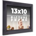 thumbnail image 1 of 13x10 Frame Black Passaggi Solid Wood Picture Frame Width 1.5 Inches | Interior Depth 0.5 Inches |, 1 of 8