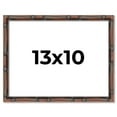 thumbnail image 1 of 13x10 Frame Brown Bamboo with Dark Coffee/Walnut Finish | Solid Wood Picture Frame Width 0.75, 1 of 8