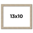 thumbnail image 1 of 13x10 Frame Grey Solid Wood Picture Frame Width 1 Inches | Interior Frame Depth 0.5 Inches |, 1 of 8