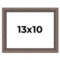 thumbnail image 1 of 13x10 Frame Silver Real Wood Picture Frame Width 1.25 Inches | Interior Frame Depth 0.5 Inches |, 1 of 8