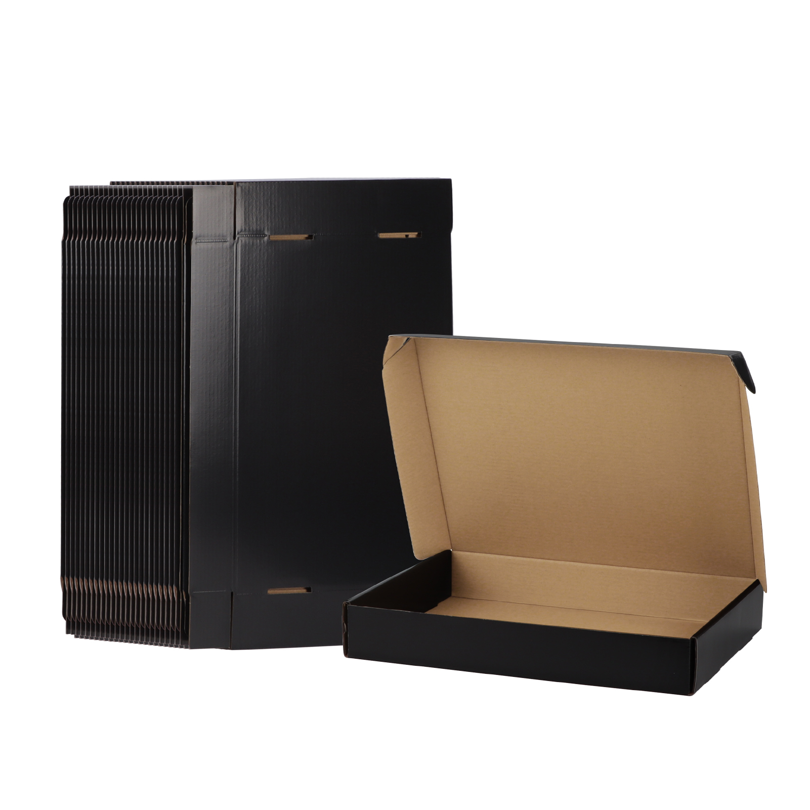 Medium Size 25 Pack 13x10x2 Moving Boxes, Corrugated Cardboard for ...