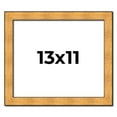 thumbnail image 1 of 13x11 Frame Gold Rustic Solid Wood Picture Frame | 1.25 Inch Wide Moulding | Rustique Gold, 1 of 8