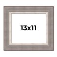 thumbnail image 1 of 13x11 Frame Grey Real Wood Picture Frame Width 2.75 Inches | Interior Frame Depth 0.5 Inches |, 1 of 8