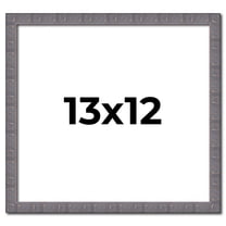 13x12 Frame Blue Kingsley Pewter Solid Wood Picture Frame Width 0.75 Inches |Interior Depth 0.5