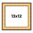 thumbnail image 1 of 13x12 Frame Gold Plein Aire Solid Wood Picture Frame Width 2 Inches | Interior Frame Depth 0.5, 1 of 8