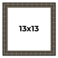 thumbnail image 1 of 13x13 Frame Black Bamboo Solid Wood Picture Frame Width 1.5 Inches | Interior Frame Depth 0.5, 1 of 8