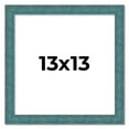 thumbnail image 1 of 13x13 Frame Blue Rustic Barnwood Solid Wood Picture Frame Width 1.25 Inches | Interior Depth 0.5, 1 of 8