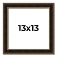 thumbnail image 1 of 13x13 Frame Gold Antique Vintage Sold Wood Picture Frame | 1.75 Inch Moulding Width | Interior, 1 of 8