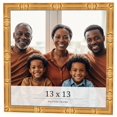 thumbnail image 1 of 13x13 Frame Gold Bamboo Solid Wood Picture Frame | 1 Inch Moulding Width | Interior Frame Depth, 1 of 8