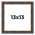 thumbnail image 1 of 13x13 Frame Gold Real Wood Picture Frame Width 1.5 inches | Interior Frame Depth 0.5 inches |, 1 of 8