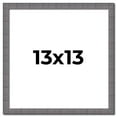 thumbnail image 1 of 13x13 Frame Slate Blue Distressed Rustic Solid Wood Picture Frame | 0.75 Inch Moulding Width |, 1 of 8