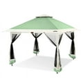 thumbnail image 1 of 13x13 PopUp Gazebo, Canopy Tent, Height Adjustable, Outdoor Gazebo for Backyard & Patio Furniture, Pop Up Tent with Mosquito Netting, 1 of 9
