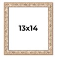 thumbnail image 1 of 13x14 Frame White Real Wood Picture Frame Width 1.5 inches | Interior Frame Depth 0.5 inches |, 1 of 8