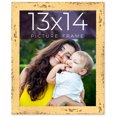 thumbnail image 1 of 13x14 Frame Yellow Real Wood Picture Frame Width 1.25 inches | Interior Frame Depth 0.5 inches |, 1 of 8