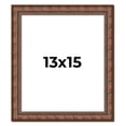 thumbnail image 1 of 13x15 Dark Brown Bamboo Real Wood Picture Frame Width 1.5 inches | Interior Frame Depth 0.5 inches, 1 of 8