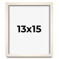 thumbnail image 1 of 13x15 Frame White Wheat Solid Wood Picture Frame | Moulding Width 0.75 Inches | Interior Depth 0.5, 1 of 8