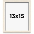 thumbnail image 1 of 13x15 Shadow Box Frame White | 1.125 Inches Deep Real Wood Rustic Shadowbox Display Frame | UV, 1 of 5