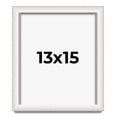 thumbnail image 1 of 13x15 Shadow Box Silver Brushed Striped Display Frame | 1.625 Inches Deep | 1 Inch Moulding Width |, 1 of 8