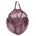 thumbnail image 1 of 13x15x6 Inch Reusable Mesh Net String Shopping Bag, Heavy Duty Fruit Produce Storage Handbag Organizer Tote for Grocery Supermarket Trip, 1 of 5