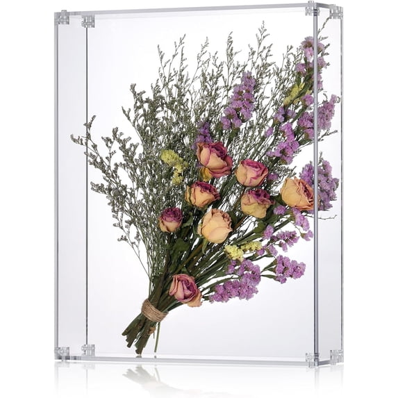 13x16 Acrylic Shadow Box, Assemble Display Case, DIY Tabletop/Wall ...