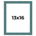 thumbnail image 1 of 13x16 Frame Blue Rustic Barnwood Solid Wood Picture Frame Width 1.25 Inches | Interior Depth 0.5, 1 of 8
