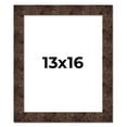 thumbnail image 1 of 13x16 Frame Brown Burl Real Wood Picture Frame Width 1.625 Inches | Interior Frame Depth 0.5 Inches, 1 of 8