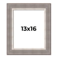 thumbnail image 1 of 13x16 Frame Grey Real Wood Picture Frame Width 2.75 Inches | Interior Frame Depth 0.5 Inches |, 1 of 8