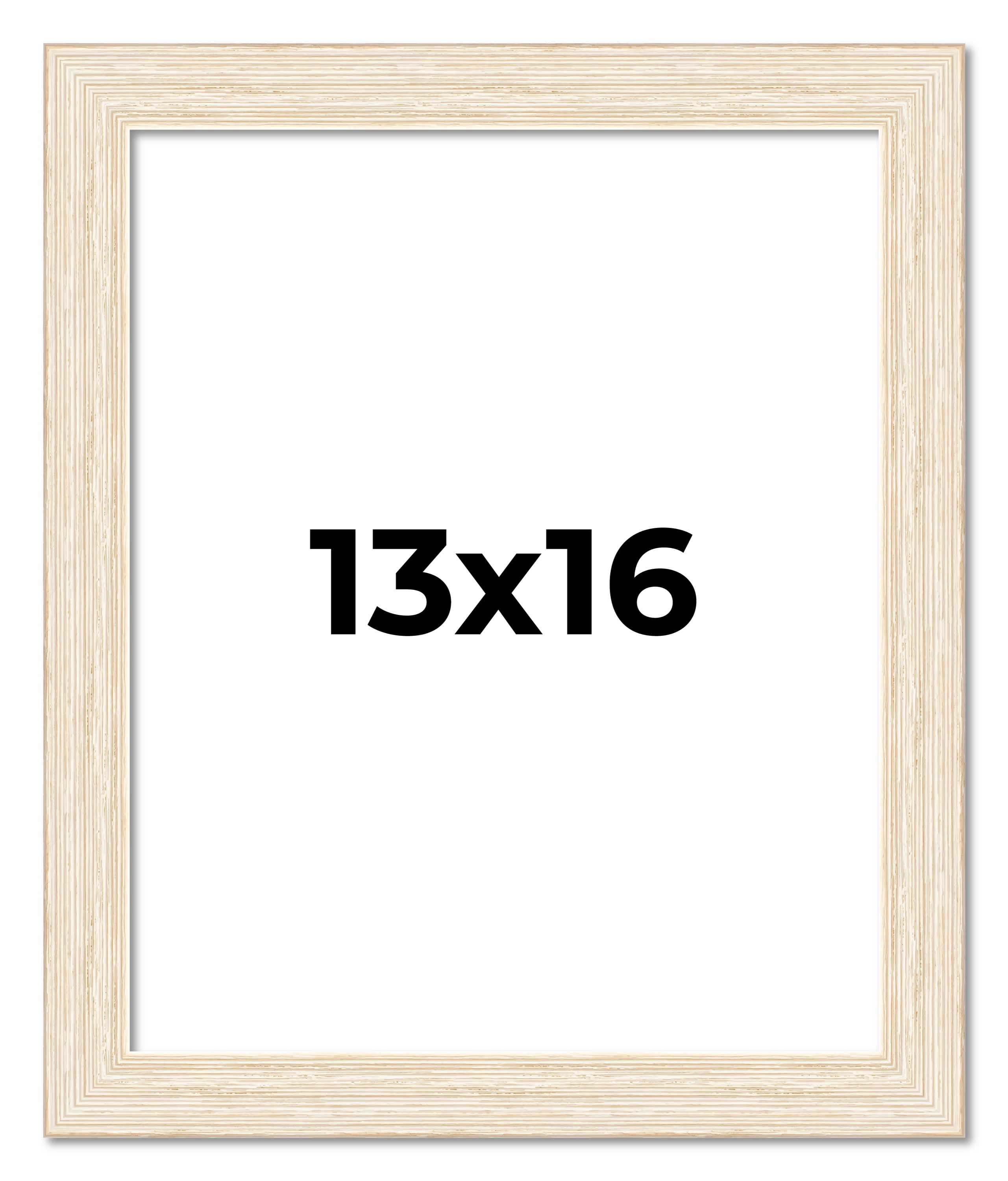 13x16 Frame White Real Wood Picture Frame Width 1.5 inches | Interior ...