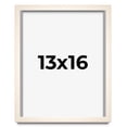 thumbnail image 1 of 13x16 Shadow Box Cream of Wheat White Washed Display Frame | 0.875 Inches Deep Solid Wood Shadowbox, 1 of 8