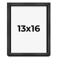 thumbnail image 1 of 13x16 Shadow Box Frame Grey Charcoal Black | 0.875 Inches Deep | Solid Wood Shadowbox Display Frame, 1 of 8