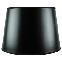13x16x11 Black Parchment Gold-Lined Floor Lampshade