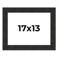 thumbnail image 1 of 13x17 Contemporary Black Picture Frame - UV Acrylic, Foam Board Backing, Hanging Hardware, 1 of 8