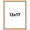 thumbnail image 1 of 13x17 Frame Beaded Gold Solid Wood Picture Frame | 0.75 Inches Moulding Width | Liscio Oro, 1 of 8