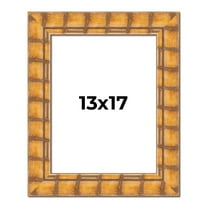 13x17 Frame Beige Real Wood Picture Frame Width 3 inches | Interior Frame Depth 0.5 inches |