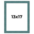thumbnail image 1 of 13x17 Frame Blue Rustic Barnwood Solid Wood Picture Frame Width 1.25 Inches | Interior Depth 0.5, 1 of 8