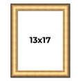 thumbnail image 1 of 13x17 Frame Gold Plein Aire Solid Wood Picture Frame Width 2 Inches | Interior Frame Depth 0.5, 1 of 8
